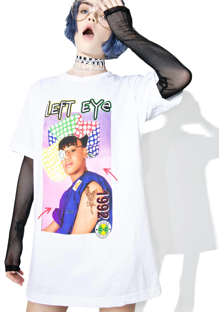 Picture of Cross Colours TLC Left Eye TShirt Dolls Kill